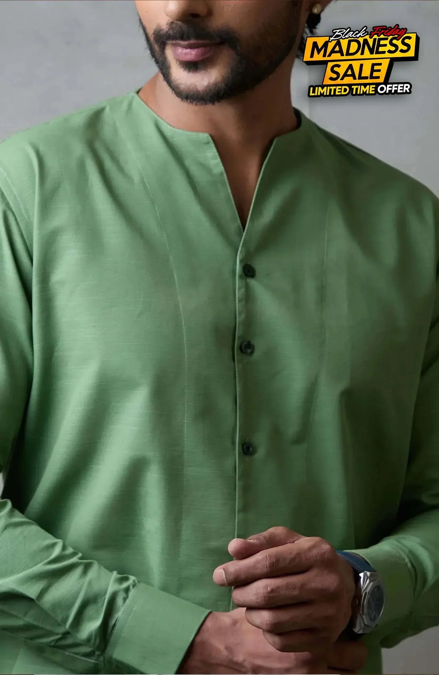 Adrift Shirt | Saga Green - Shirt