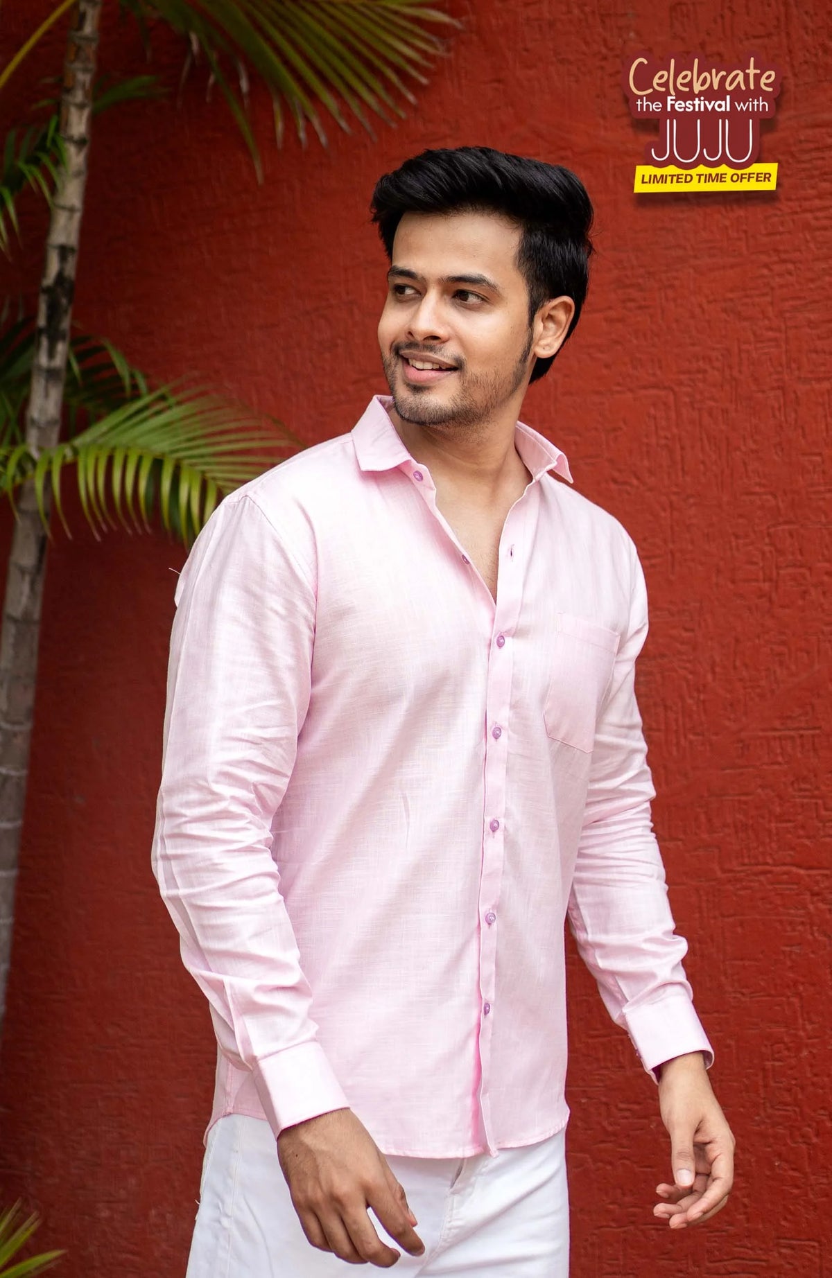 Classic Shirt | Hush Pink | Cotton Linen - Shirt