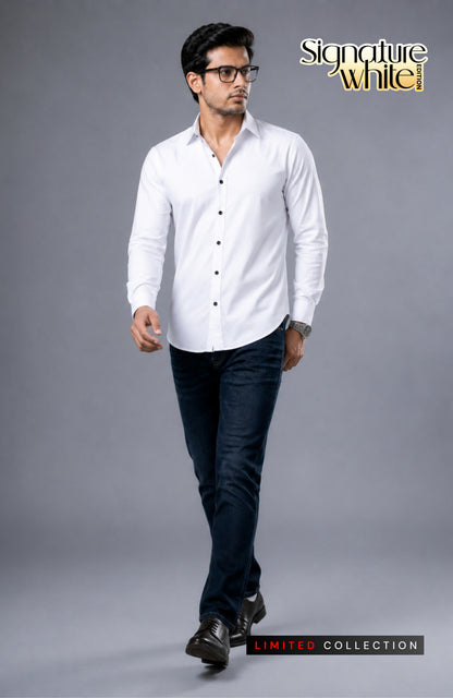 Outlay White Shirt