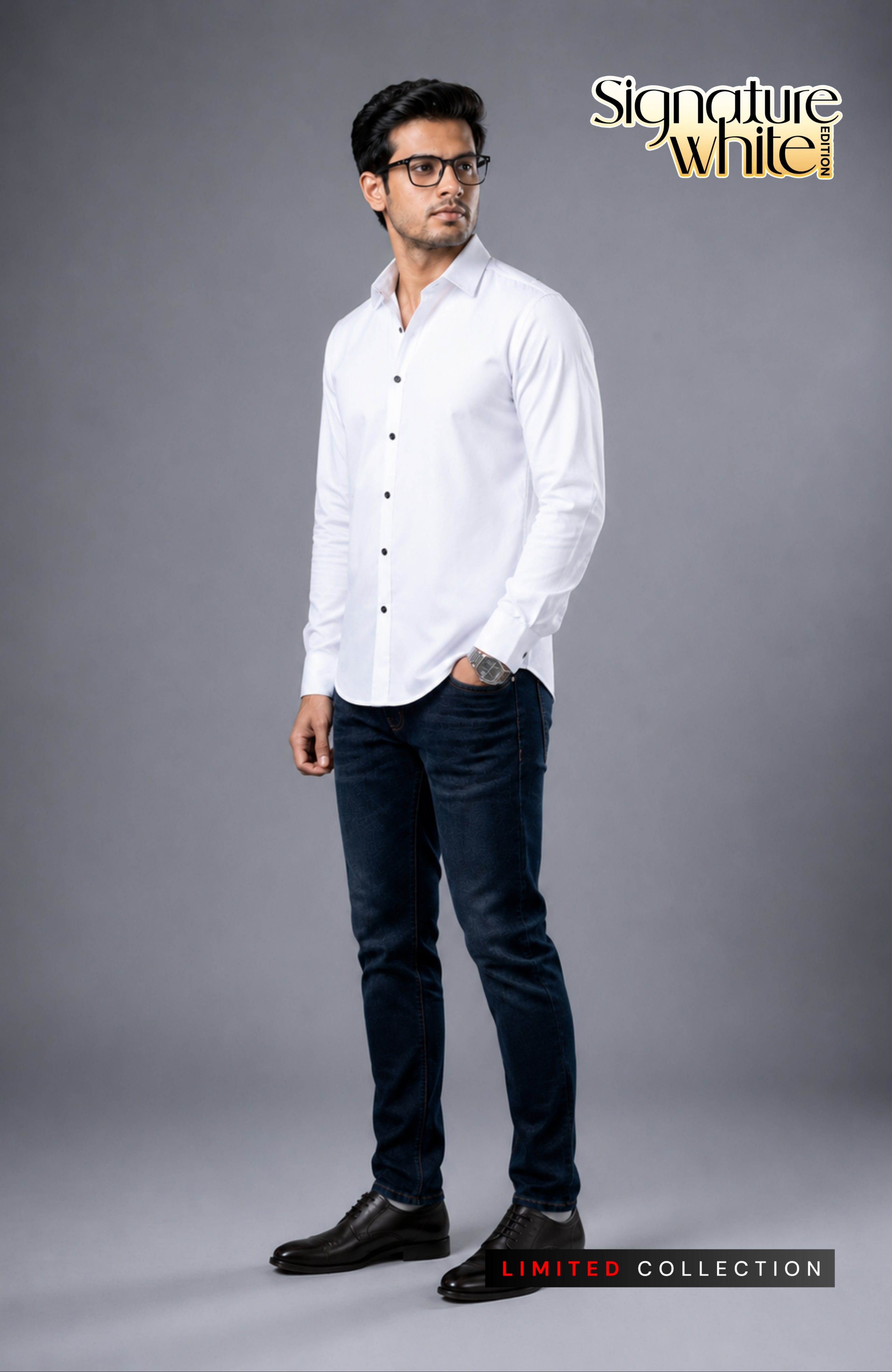 Outlay White Shirt