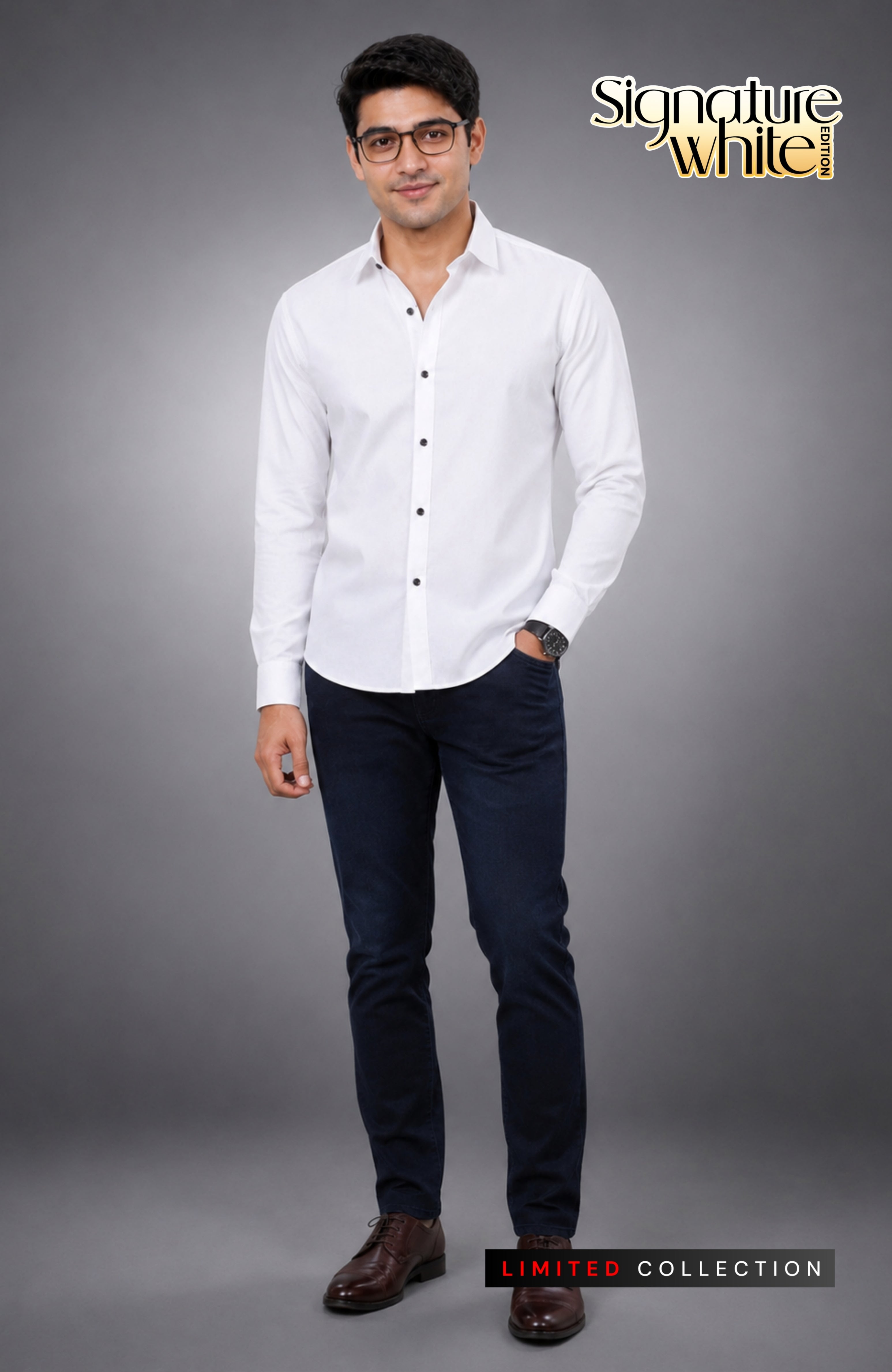 Outlay White Shirt