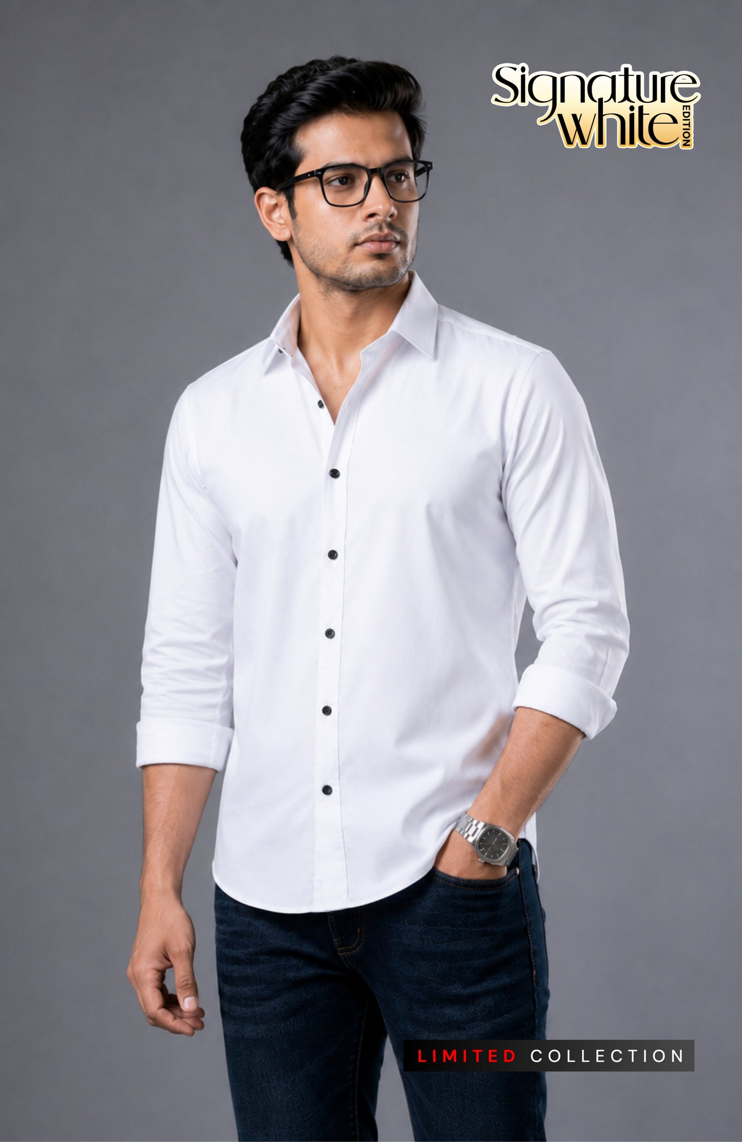 Outlay White Shirt