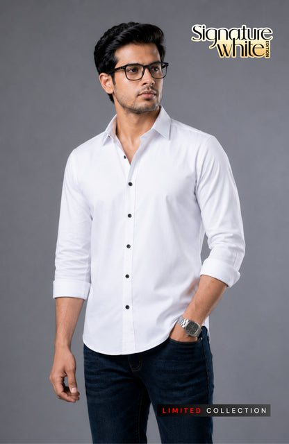 Outlay White Shirt