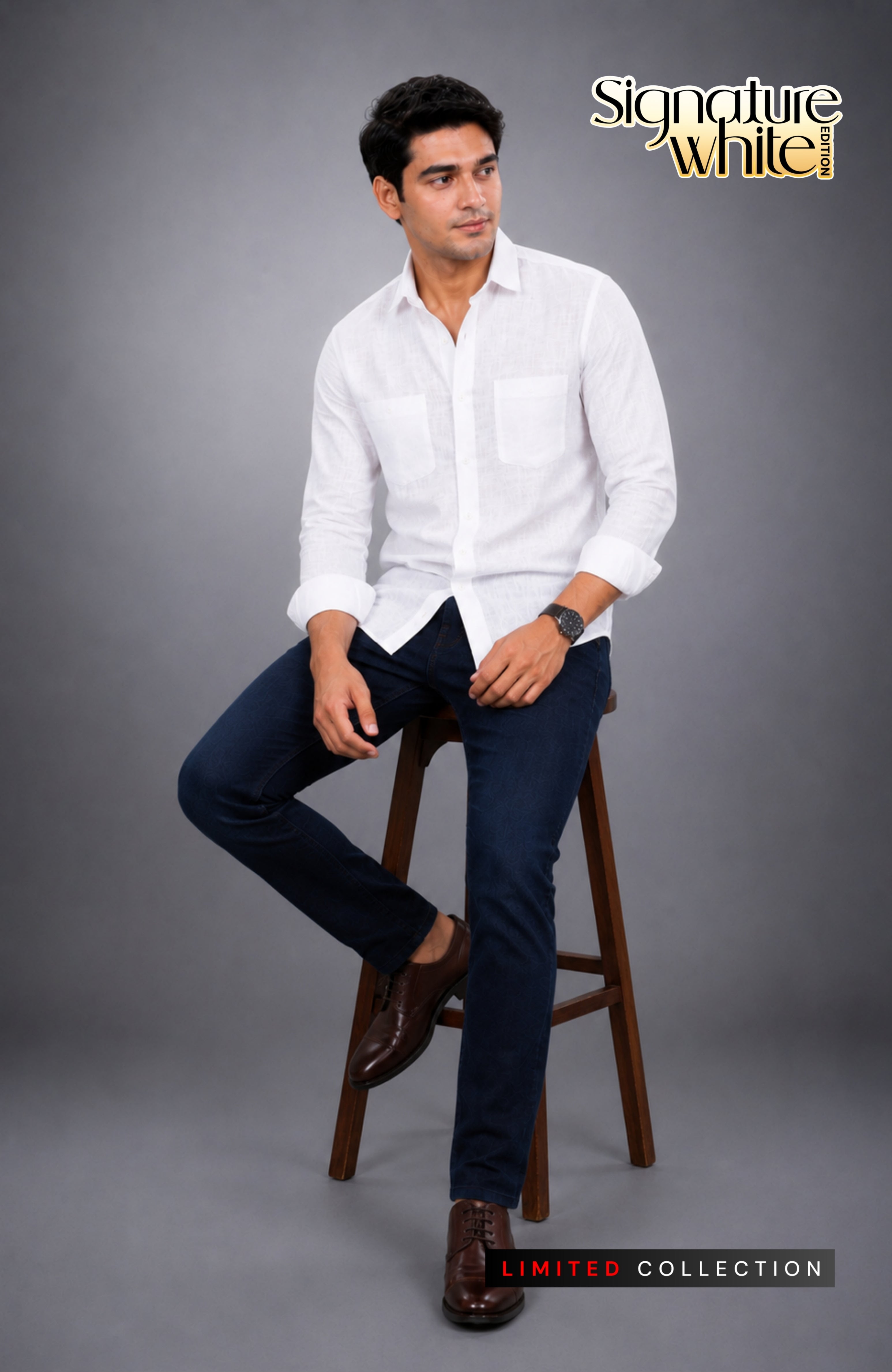 Twin White Shirt