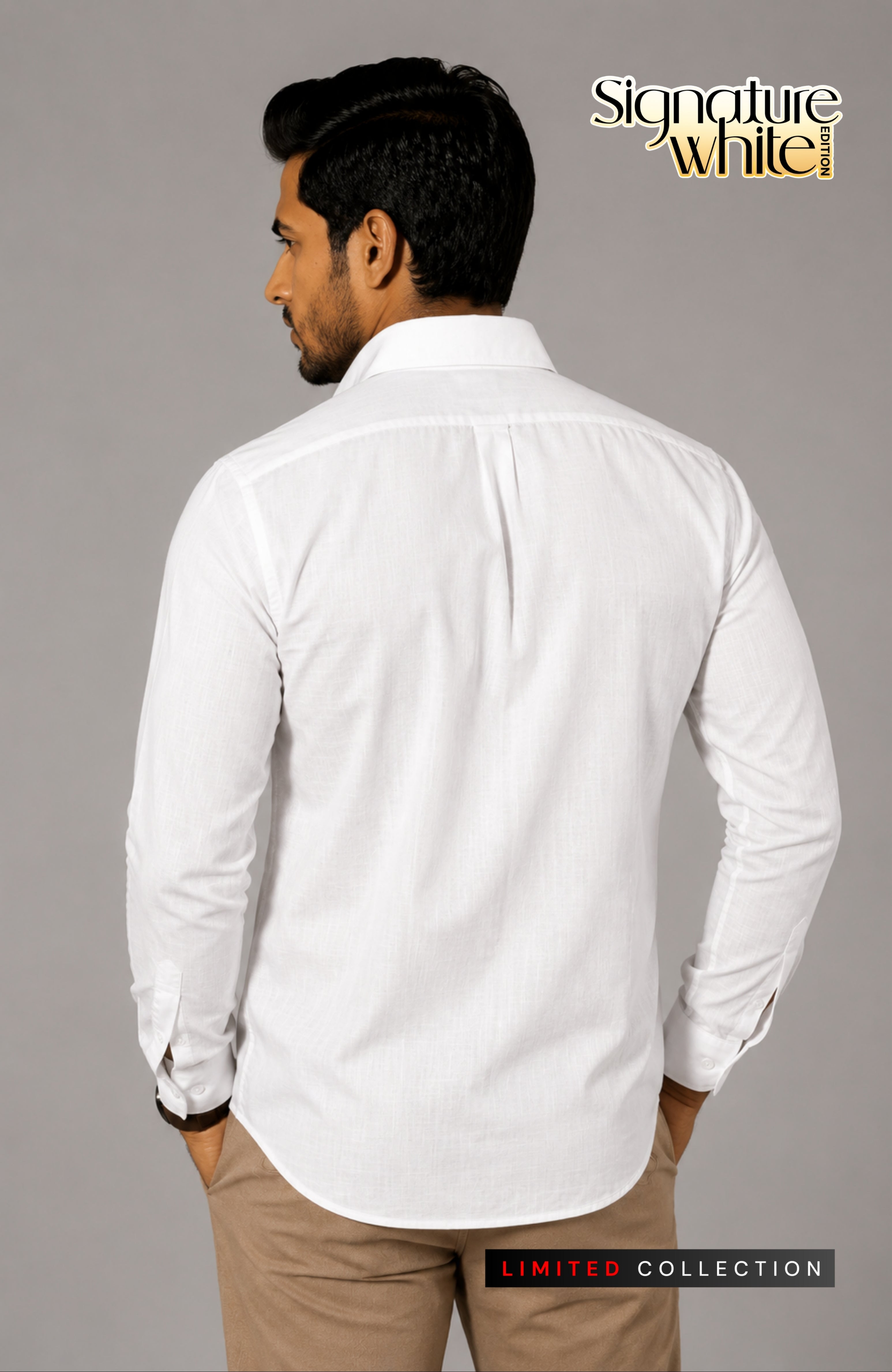 U Turn White Shirt