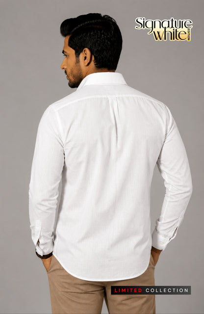 U Turn White Shirt