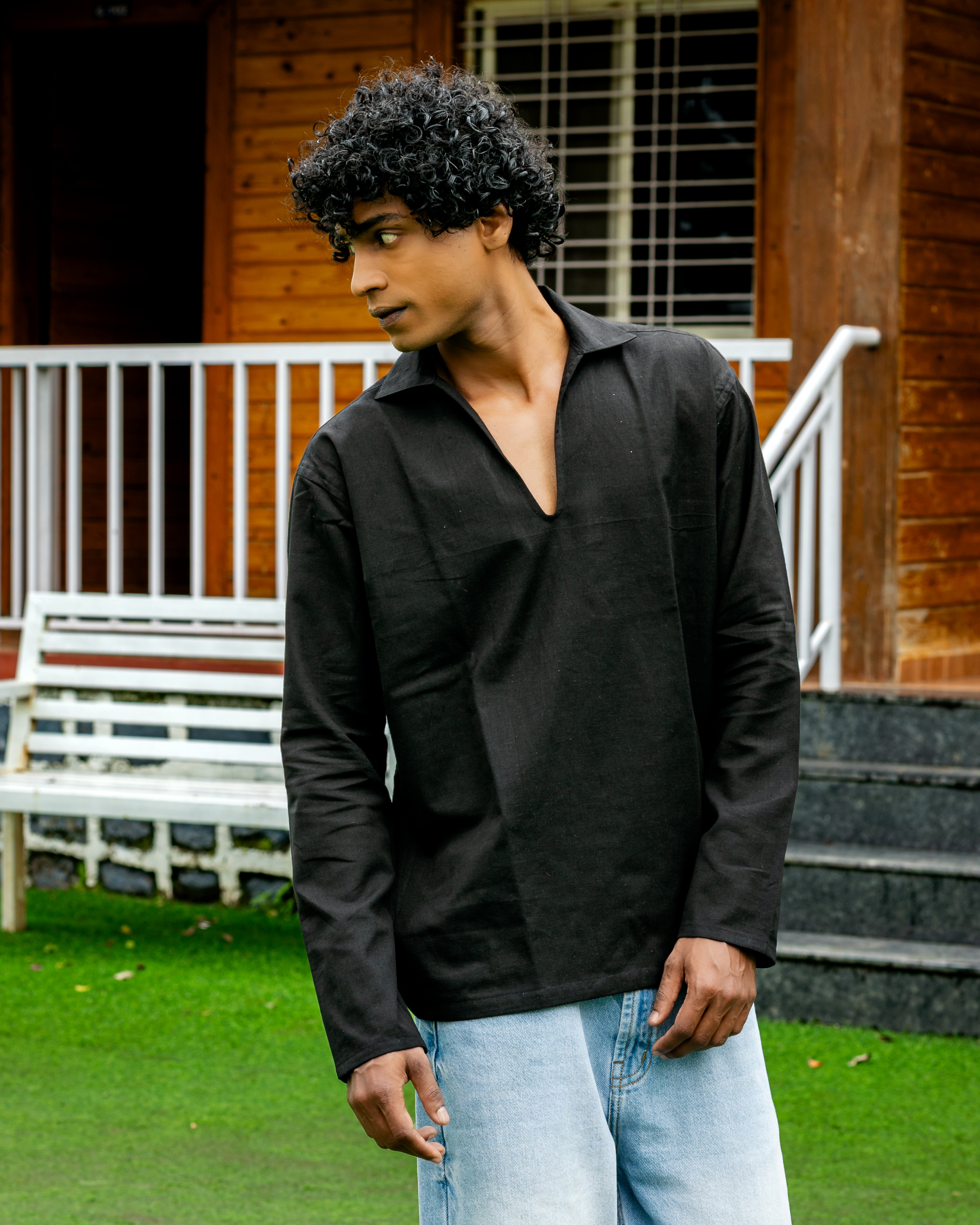 Classic Rugby Black Shirt – JUJU