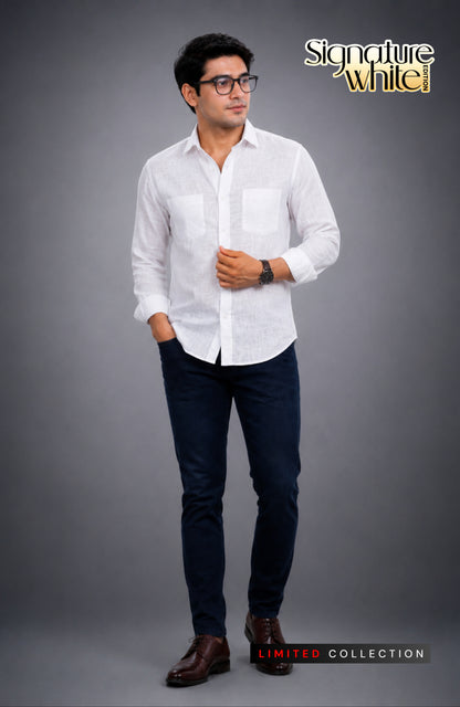 Twin White Shirt