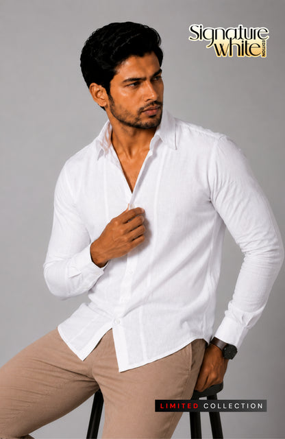 U Turn White Shirt