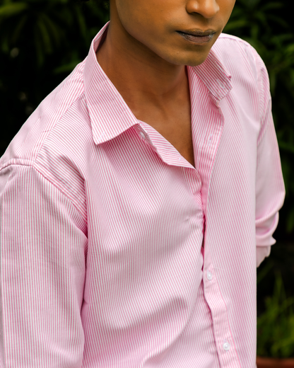 Pookie | Pink Striped Shirt
