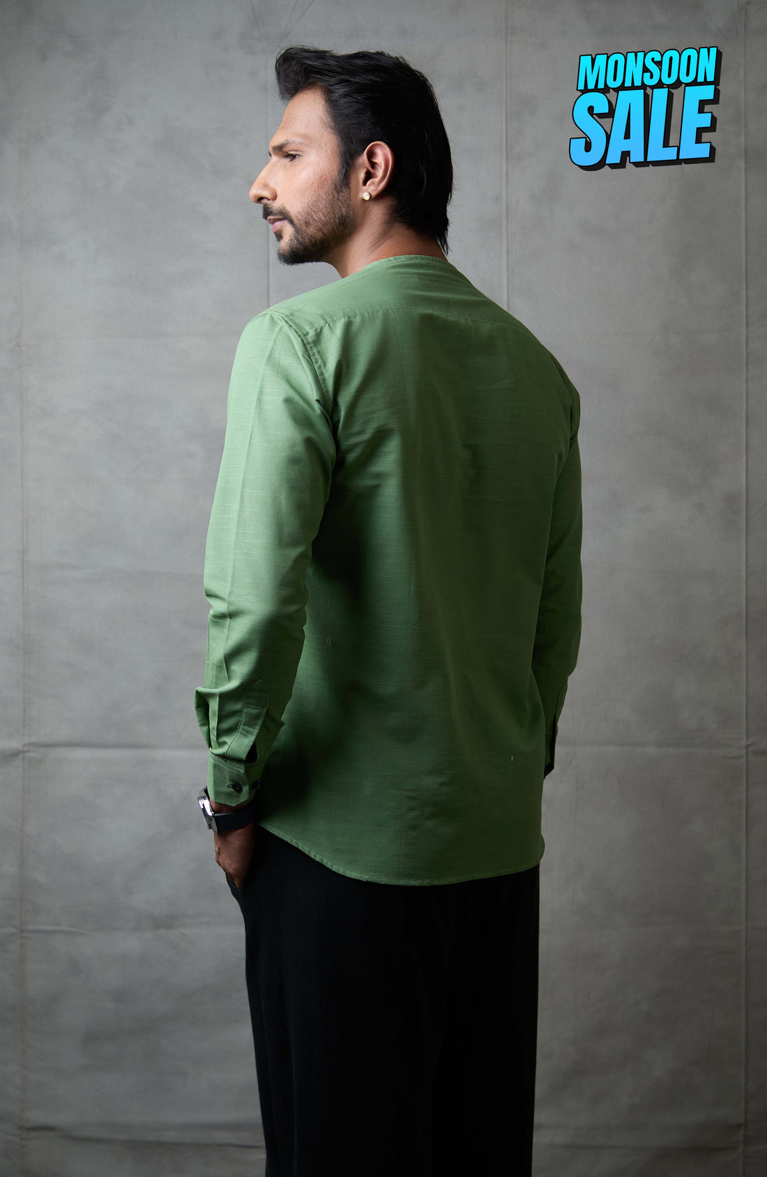 Adrift Shirt | Saga Green