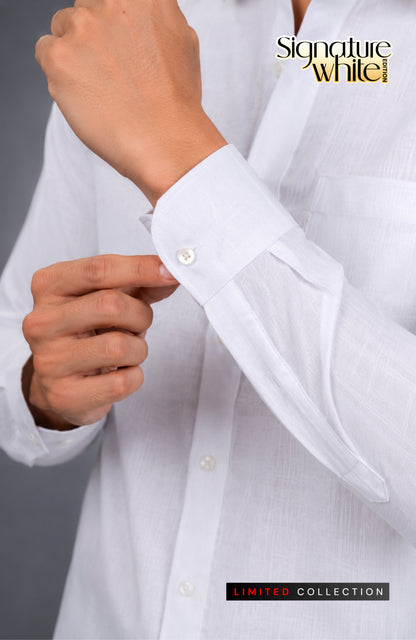 U Turn White Shirt