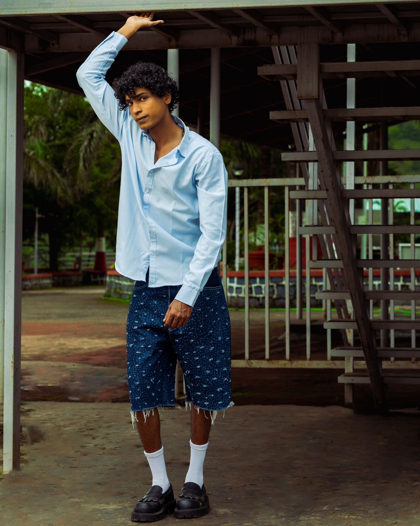 Blue Stripes Shirt – JUJU