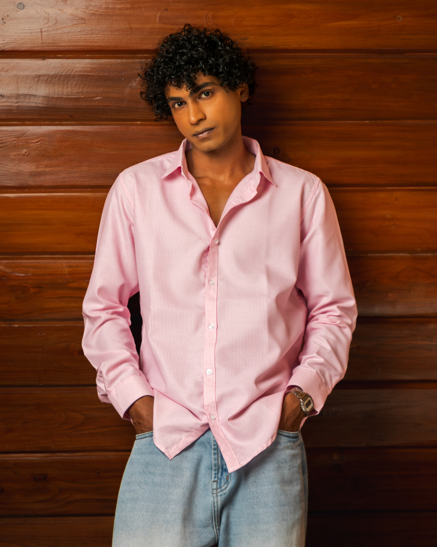 Pookie | Pink Striped Shirt