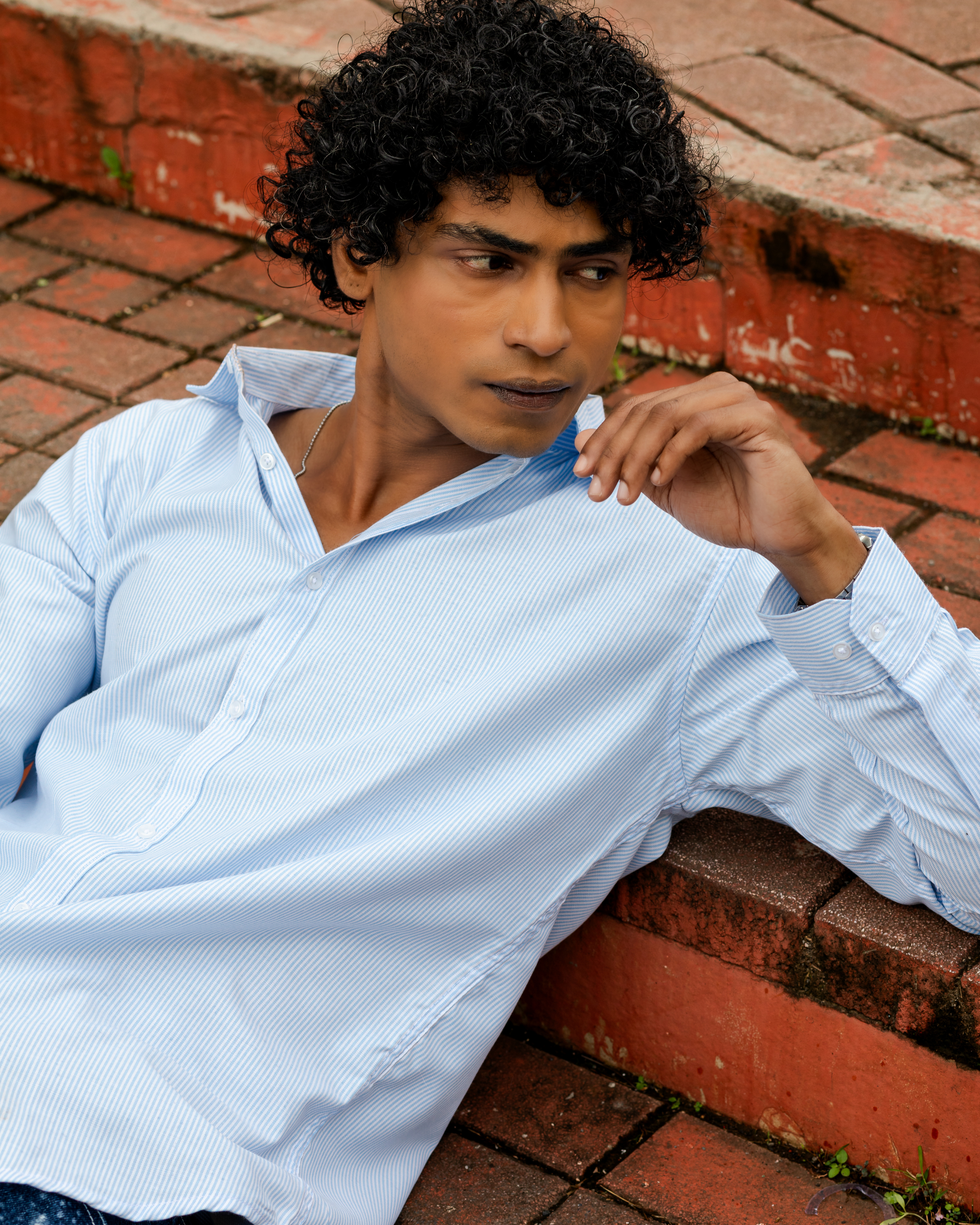 Blue Stripes Shirt – JUJU