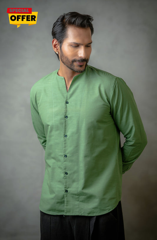 Adrift Shirt | Saga Green