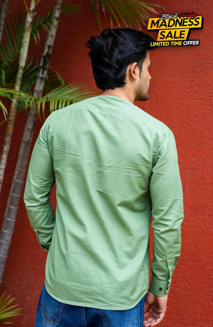Adrift Shirt | Saga Green - Shirt