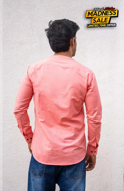 Adrift Shirt | Coral Pink - Shirt