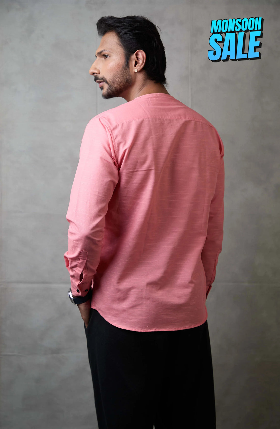 Adrift Shirt | Coral Pink - Shirt