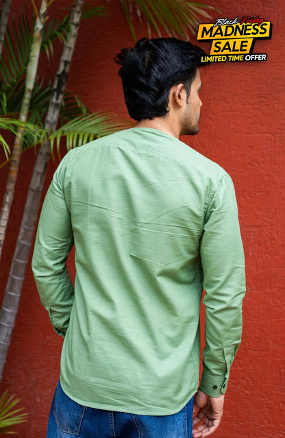 Adrift Shirt | Saga Green - Shirt