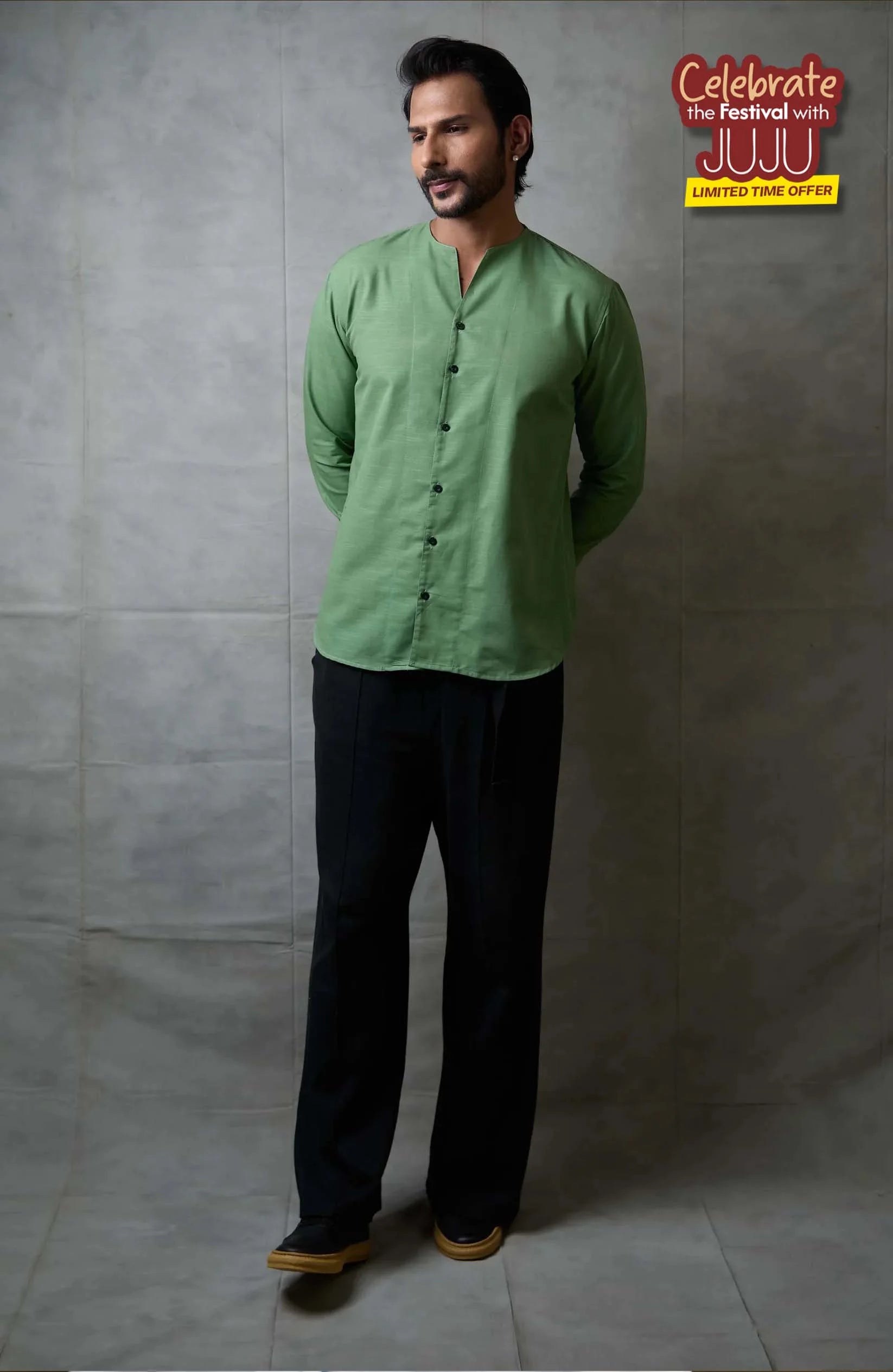 Adrift Shirt | Saga Green Shirt