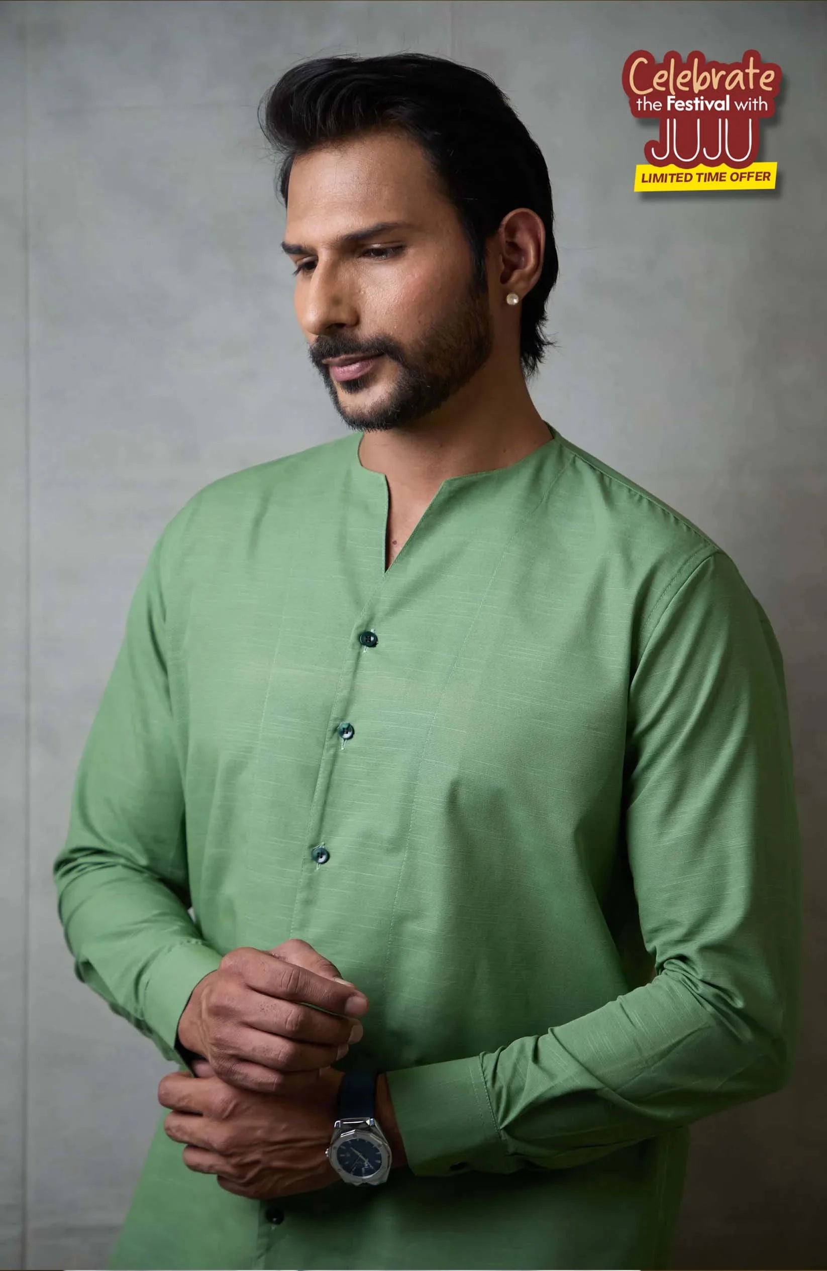 Adrift Shirt | Saga Green Shirt