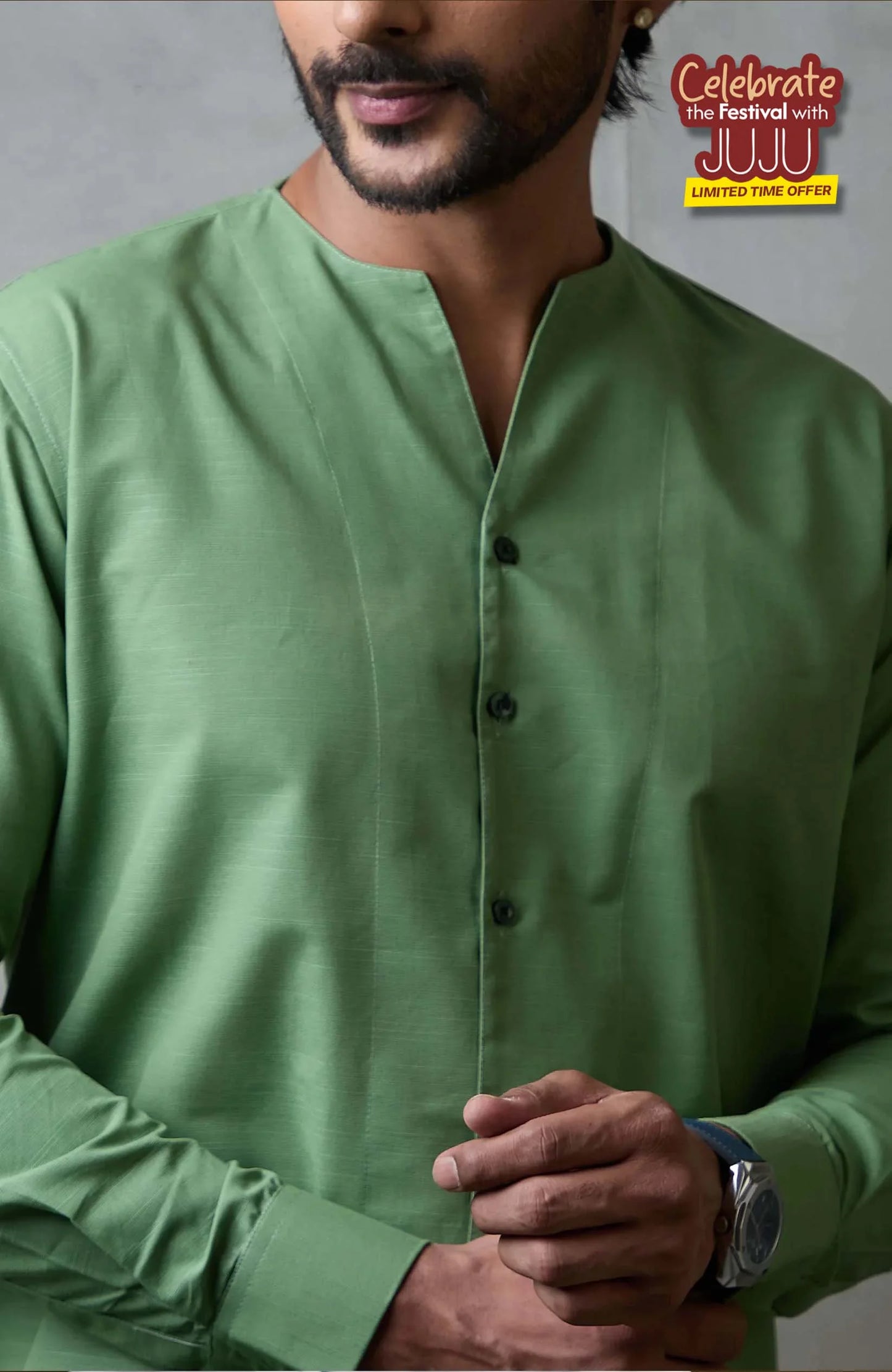 Adrift Shirt | Saga Green Shirt