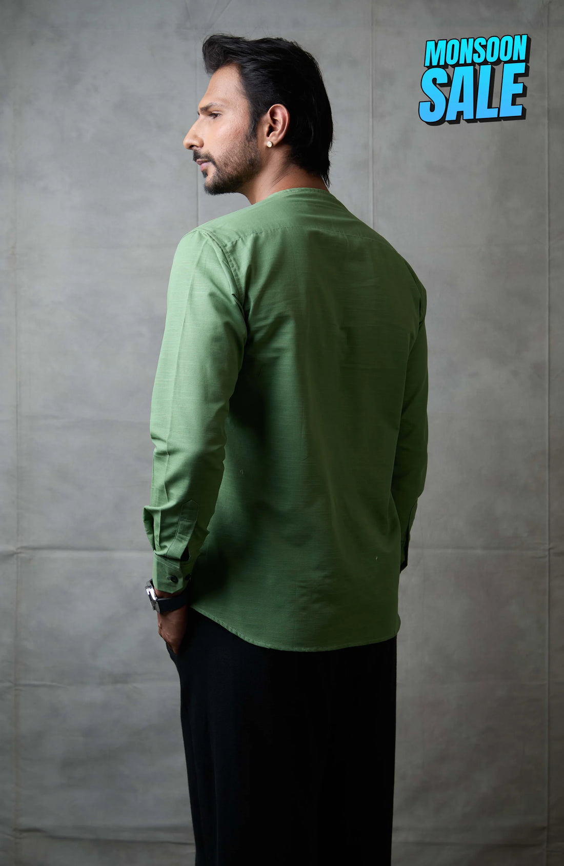 Adrift Shirt | Saga Green - Shirt