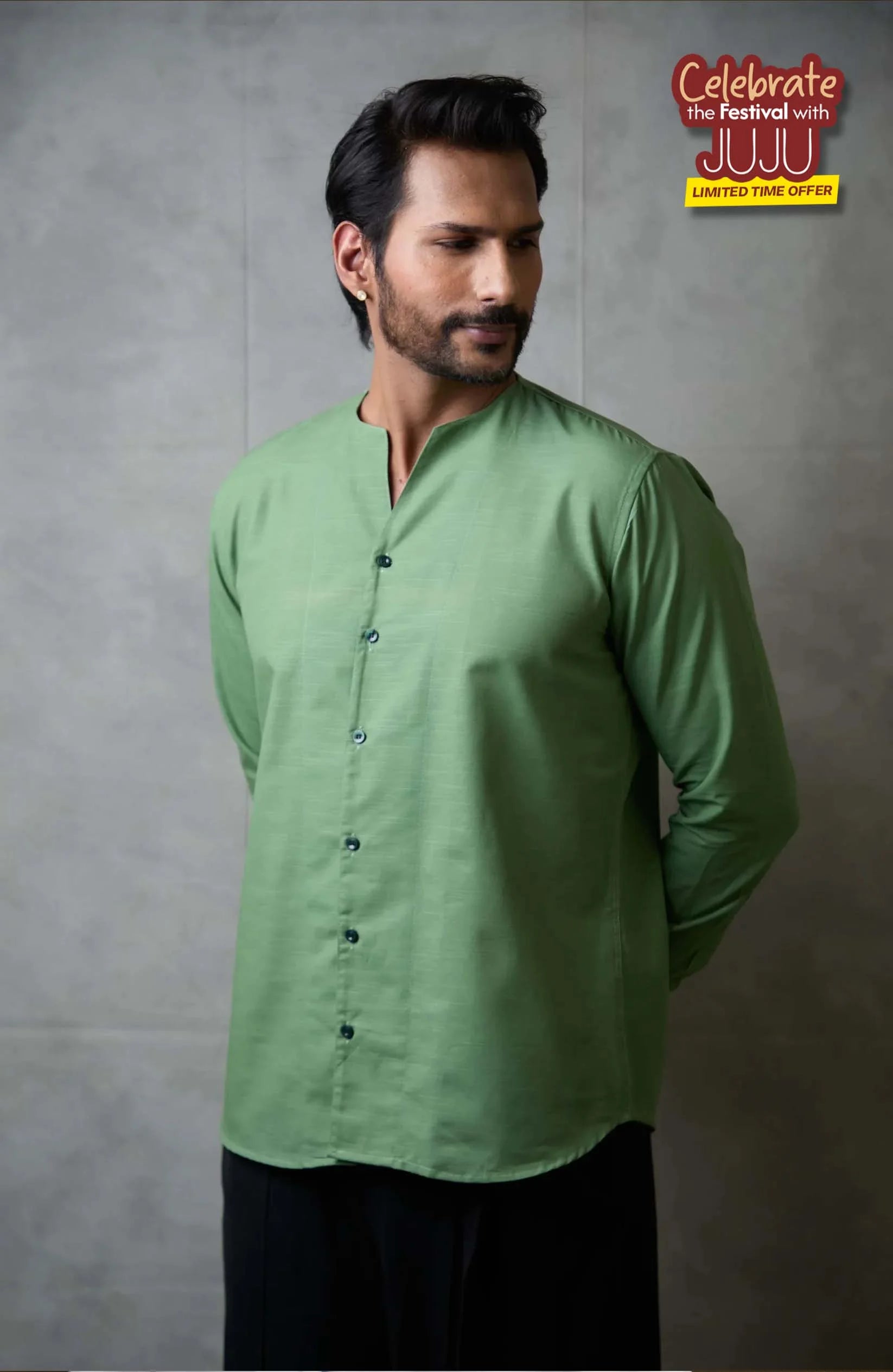 Adrift Shirt | Saga Green Shirt