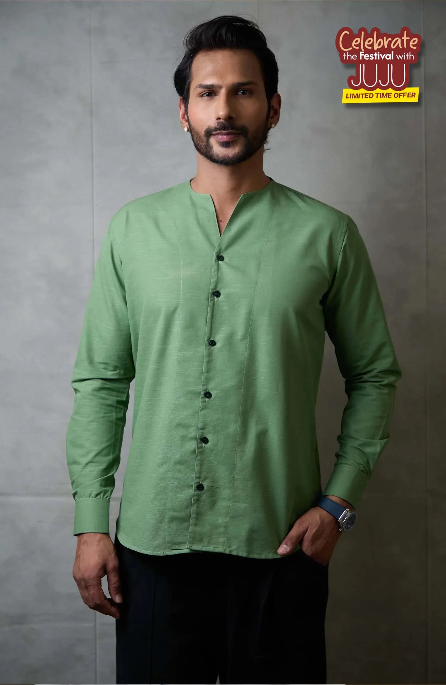 Adrift Shirt | Saga Green Shirt