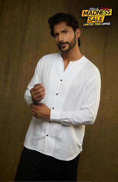 Adrift Shirt | White - Shirt