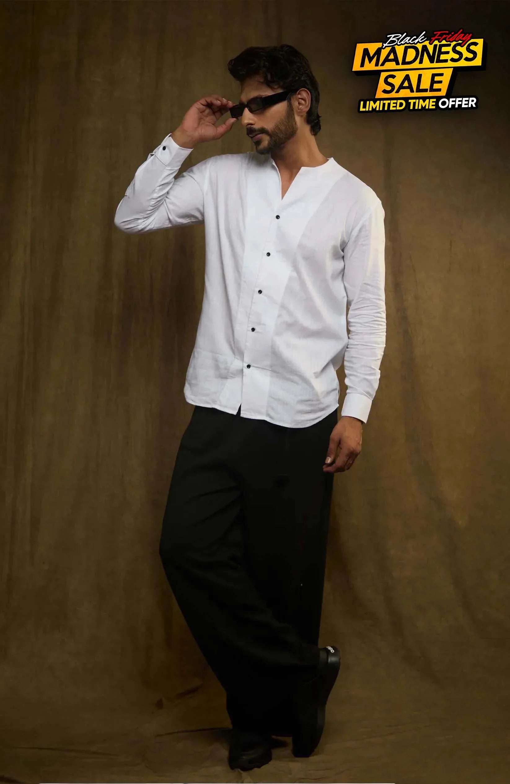 Adrift Shirt | White - Shirt