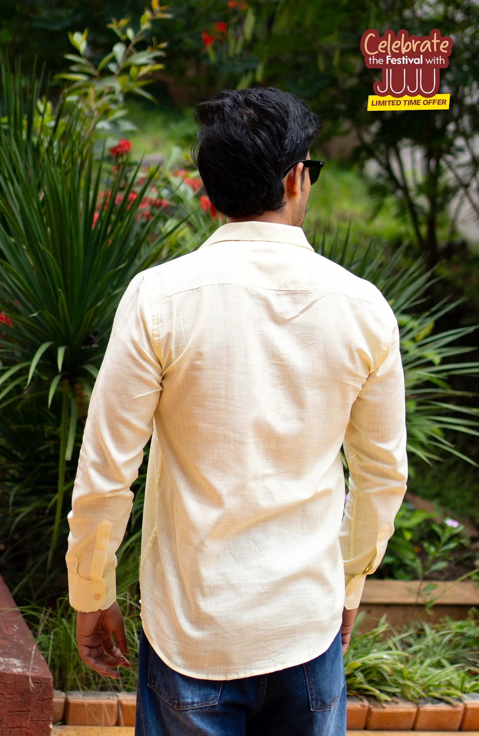 Classic Shirt | Butter Yellow | Cotton Linen Shirt