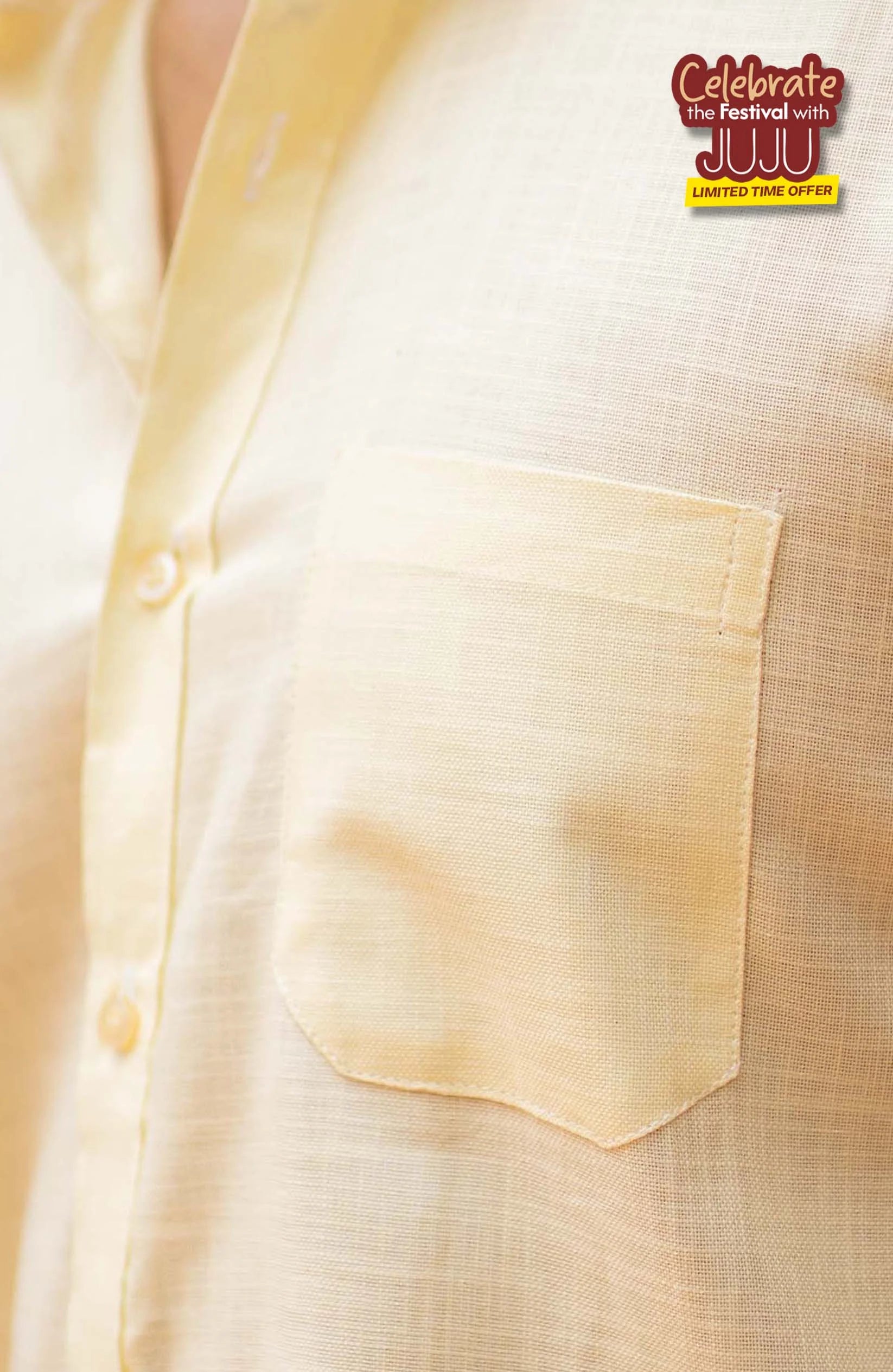 Classic Shirt | Butter Yellow | Cotton Linen Shirt
