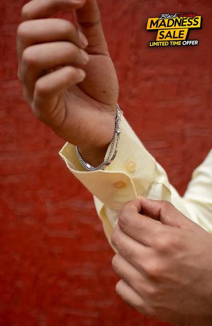 Classic Shirt | Butter Yellow | Cotton Linen - Shirt