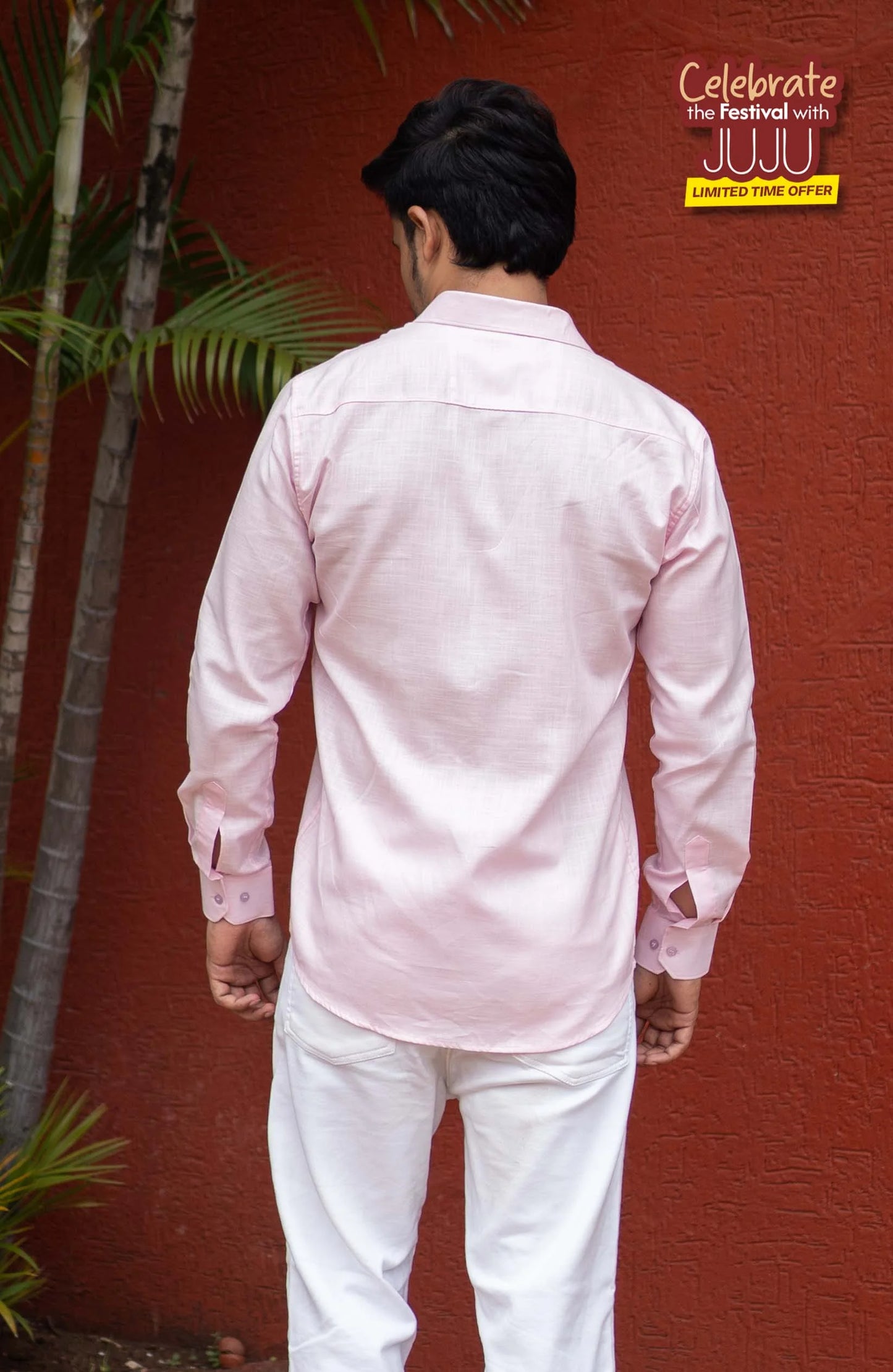 Classic Shirt | Hush Pink | Cotton Linen Shirt