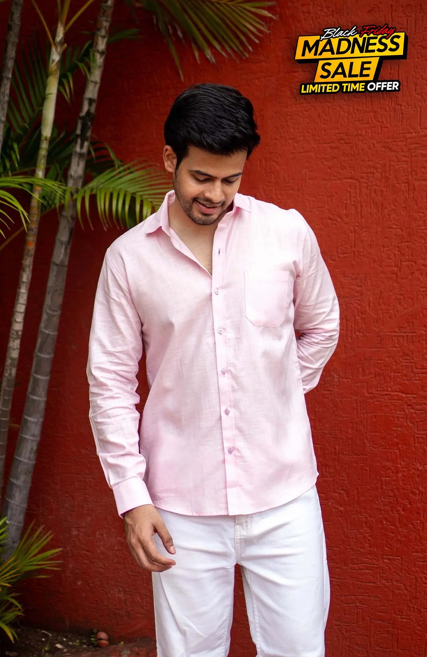 Classic Shirt | Hush Pink | Cotton Linen - Shirt