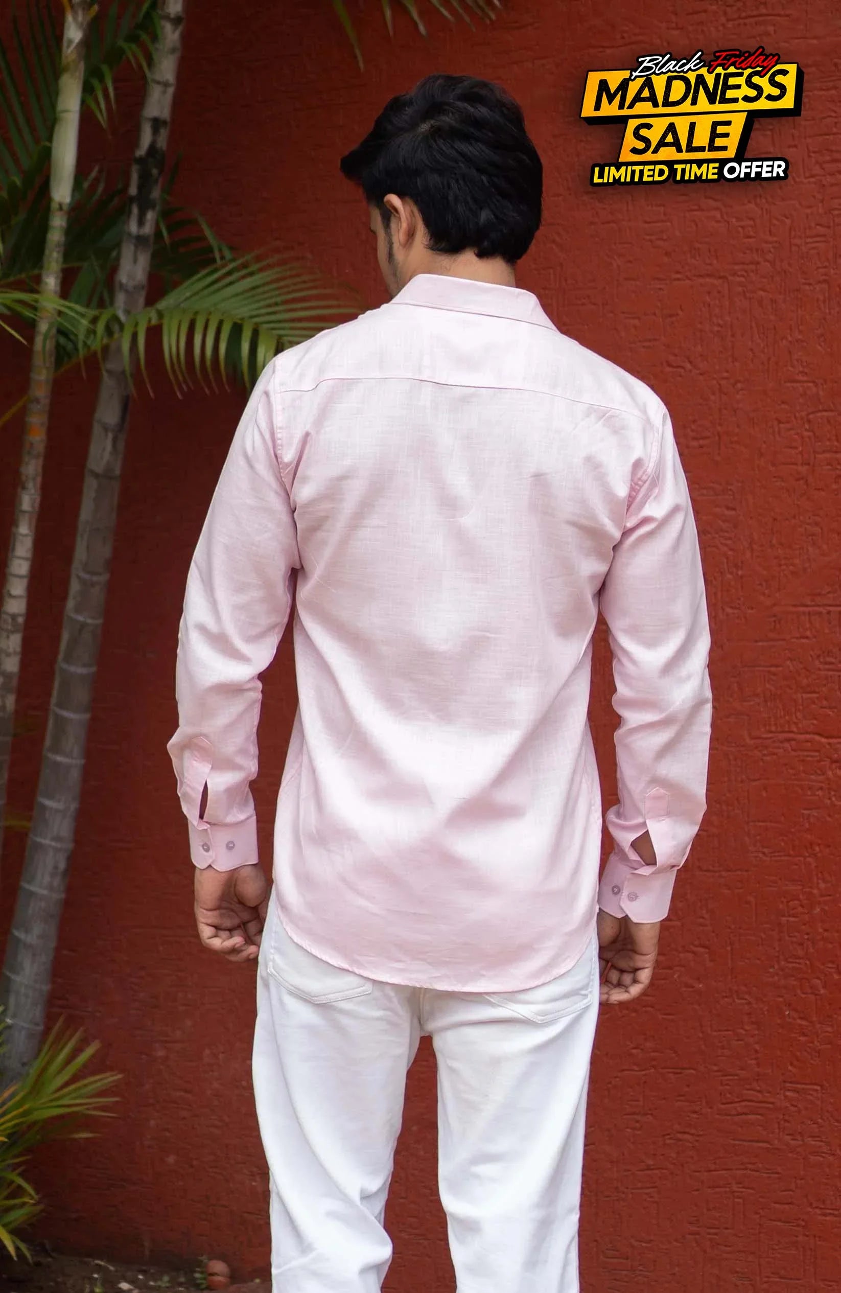 Classic Shirt | Hush Pink | Cotton Linen - Shirt