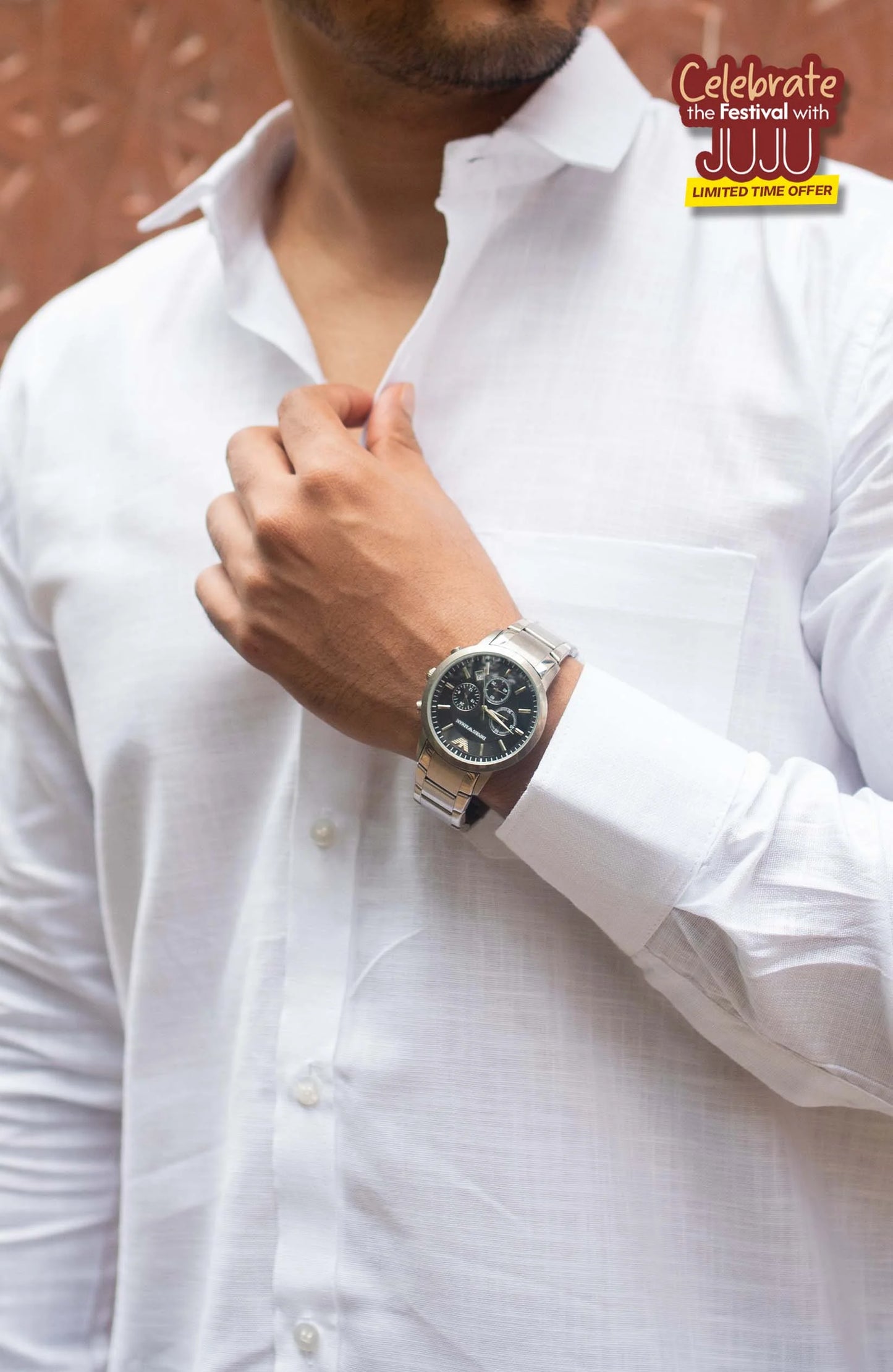 Classic Shirt | White | Cotton Linen Shirt