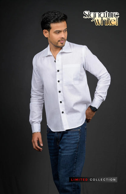 Cloud White Shirt - White / M - Shirt