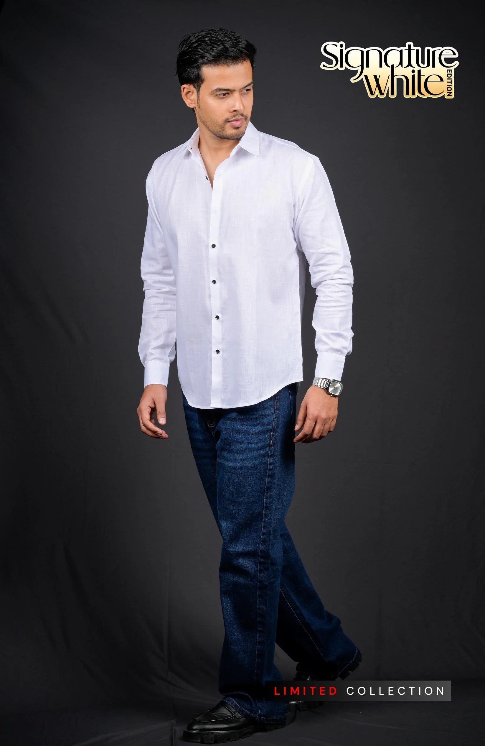 Outlay White Shirt - Shirt