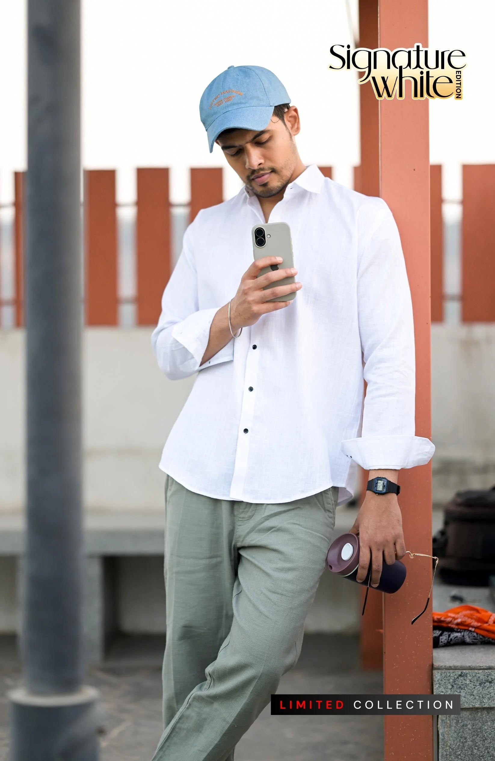Outlay White Shirt - Shirt