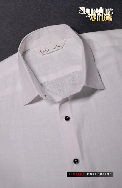Outlay White Shirt - Shirt