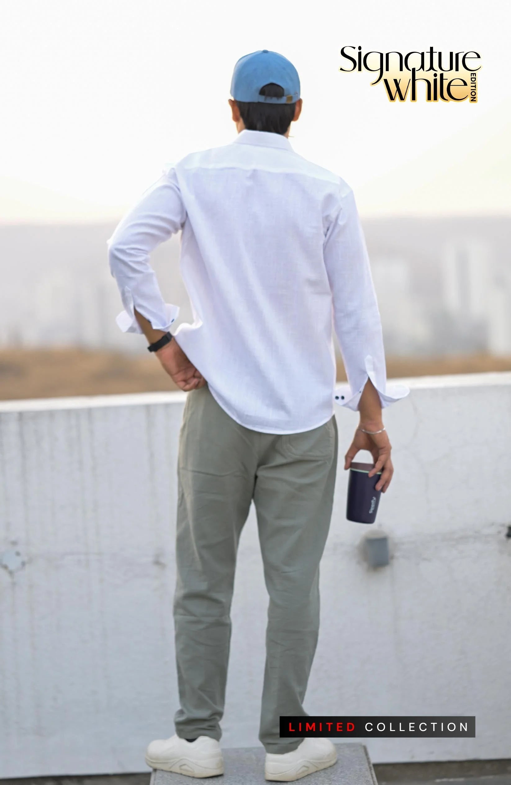Outlay White Shirt - Shirt