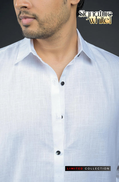Outlay White Shirt - Shirt