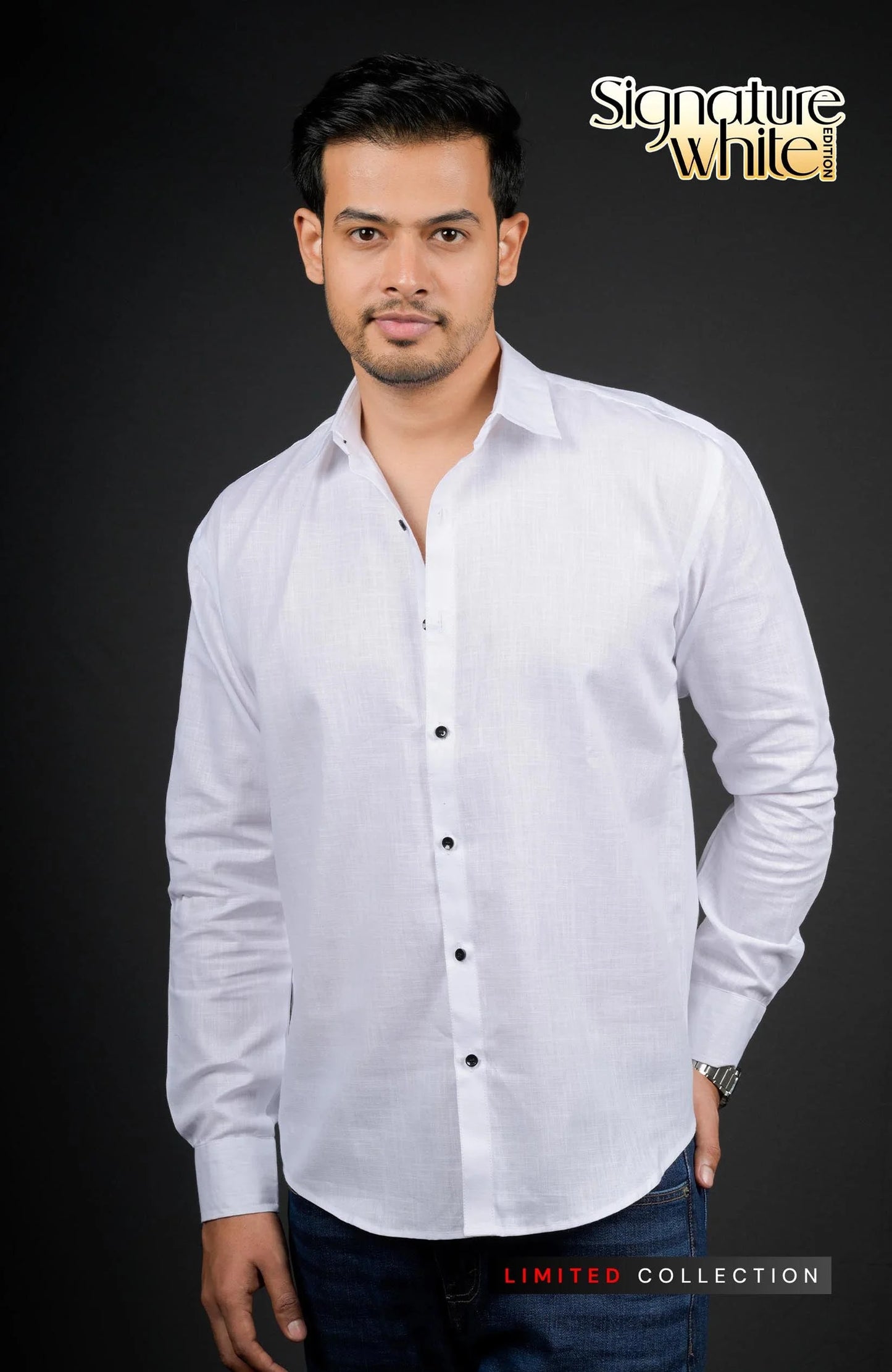 Outlay White Shirt - Shirt