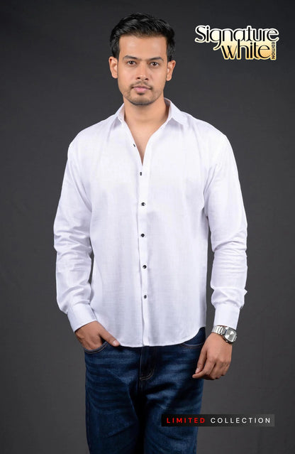 Outlay White Shirt - White / M - Shirt