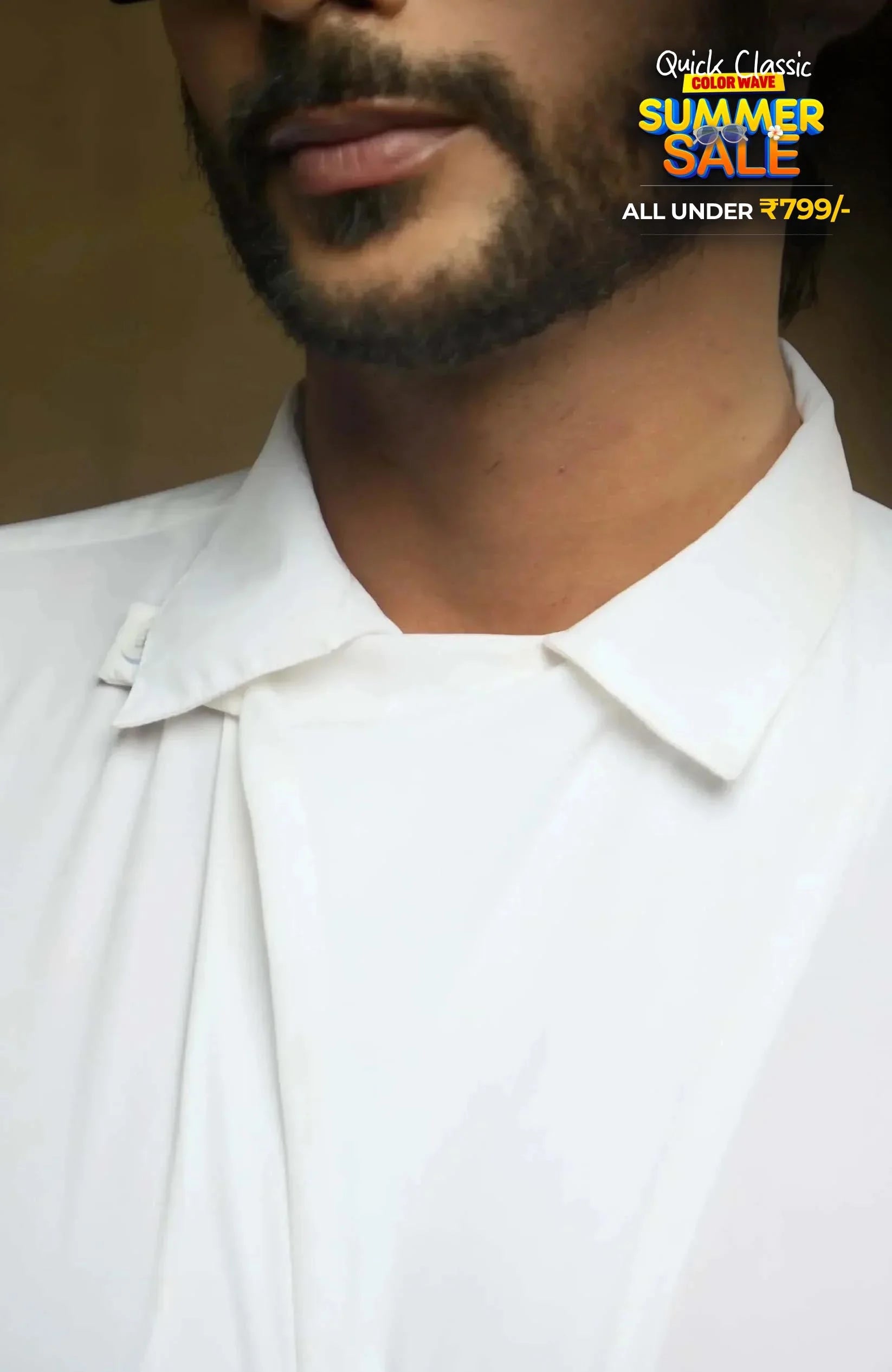 Overlap Full Sleeve Shirt - Shirt