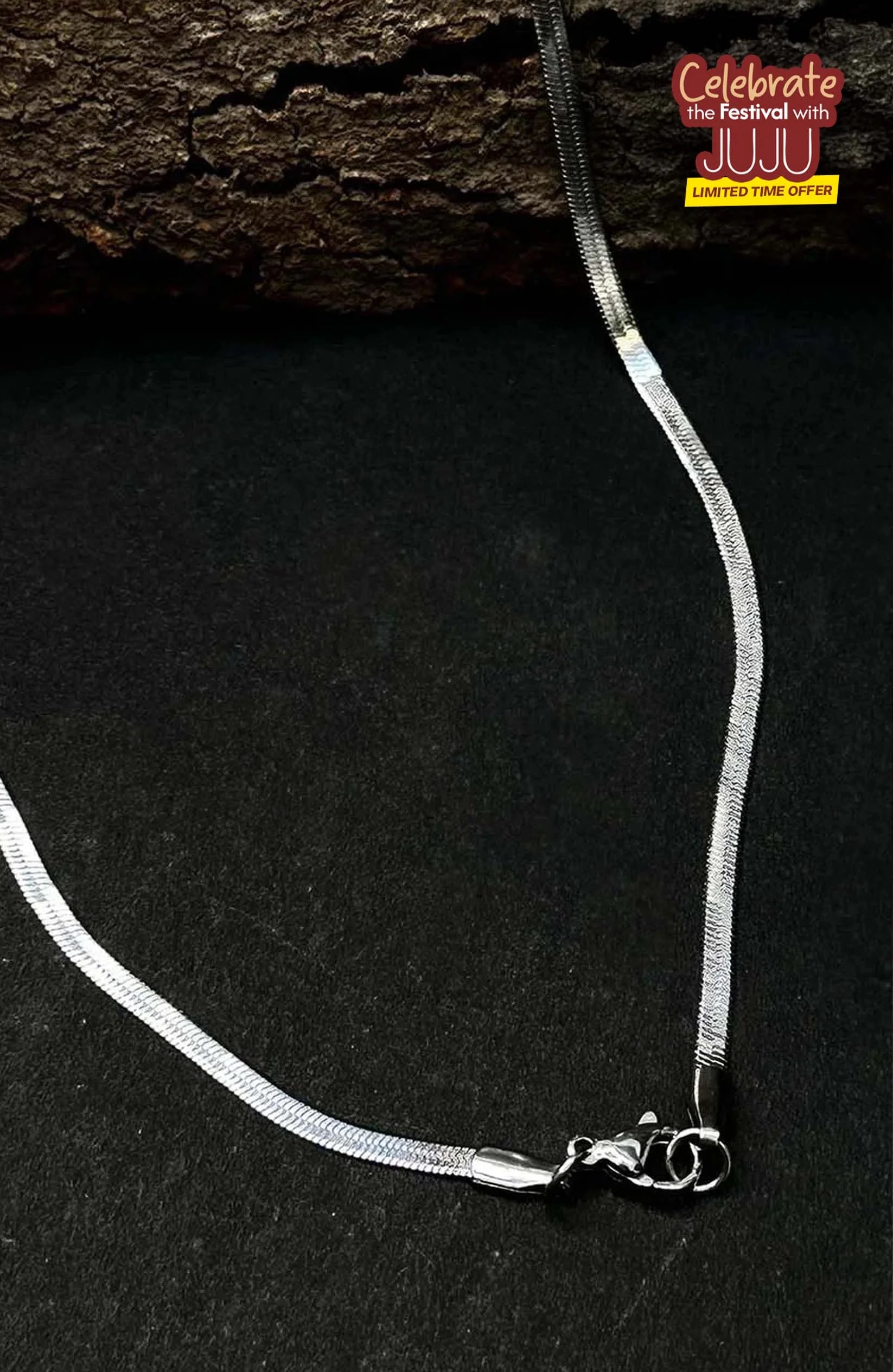 Sleek Snake Chain |Unisex Jewellery Silver / Unisex Chain