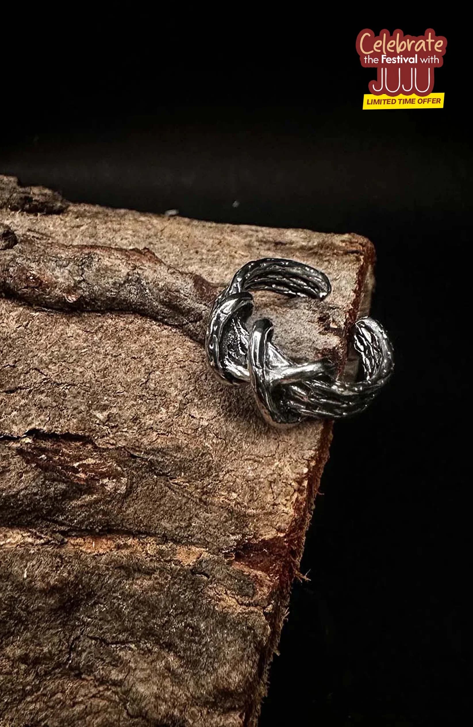 The Knotborn Ring|Unisex Jewellery Silver / Unisex Rings